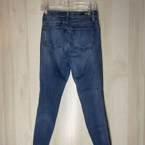Kut from the Kloth Connie Fab AB ankle skinny distressed jeans, size 4‎ - Picture 12 of 16